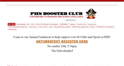 Desktop Screenshot of pewaukeeboosterclub.com